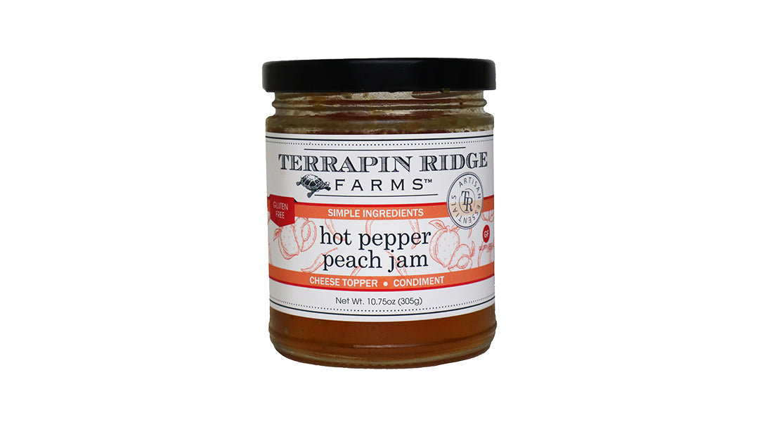 Turkey Burgers with Smoked Gouda and Terrapin Ridge Farms Hot Pepper Peach Jam Turkey Burgers with Smoked Gouda and Terrapin Ridge Farms Hot Pepper Peach Jam